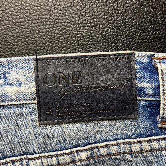 Medium Blue- One Teaspoon Distressed Shorts - Picture 4 of 9